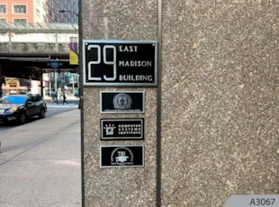 Cast Metal Plaques | Chicago | Metal