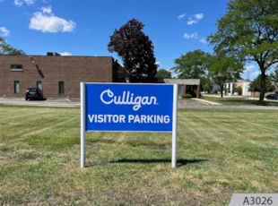 Post & Panel Signs | Construction | Arlington Heights | Aluminum