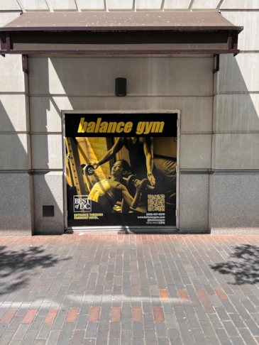 Balance Gym Exterior Advertising