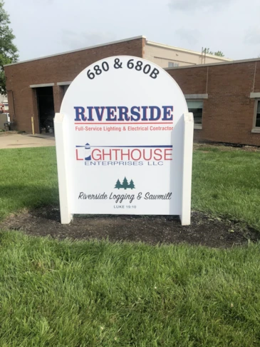 Post & Panel Signs Full Color Digital Print on Aluminum Composite