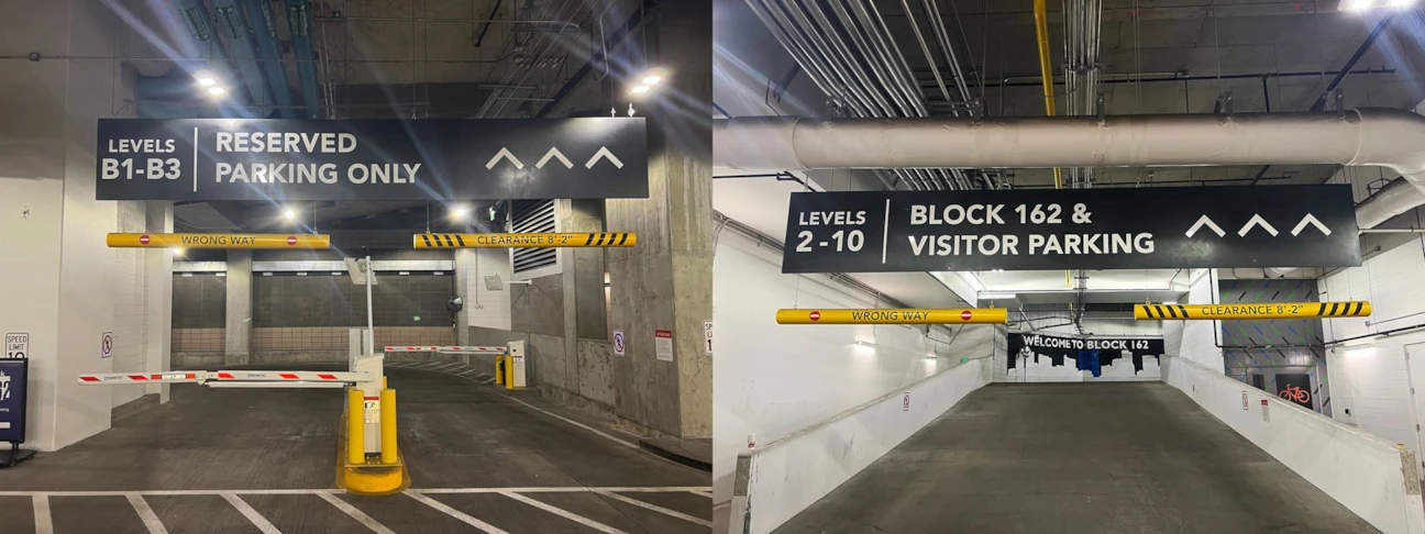 Metal Signs with reflective graphics
