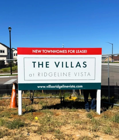 Post & Panel Signs