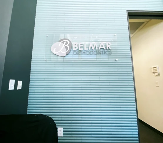 Acrylic Signage for Belmar Orthodontics