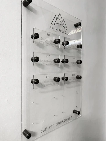 Acrylic Signs