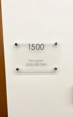 Acrylic Signs