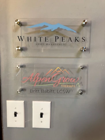 Acrylic Signs