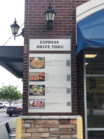 Digitally Printed Outdoor Plastic Sign