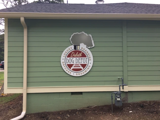Outdoor Routed & Sandblasted 