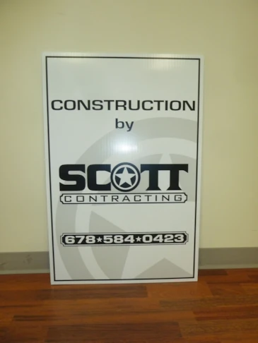 Yard & Sidewalk Signs
