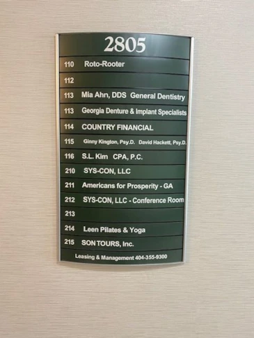 Directory Signs
