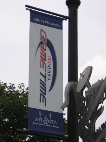 Outdoor Pole Banner