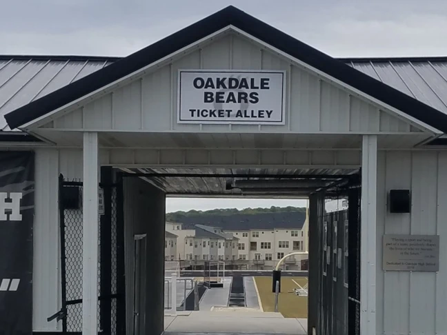 Oakdale High School Stadium Sign