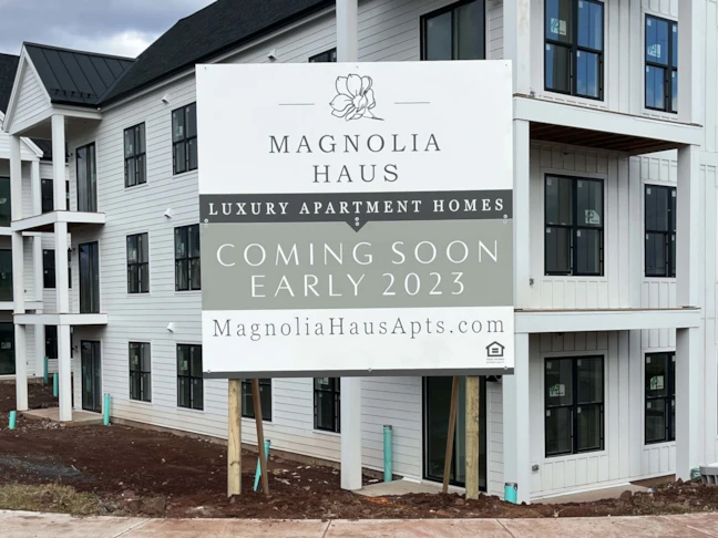 Coming Soon 8x8 Sign