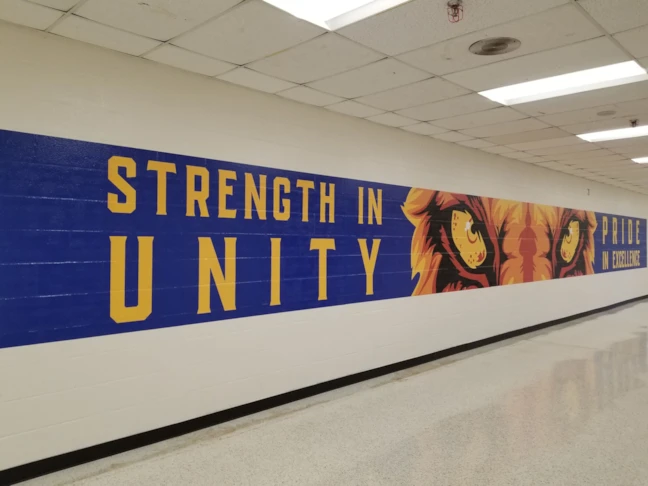 Walkersvill High Interior Graphics