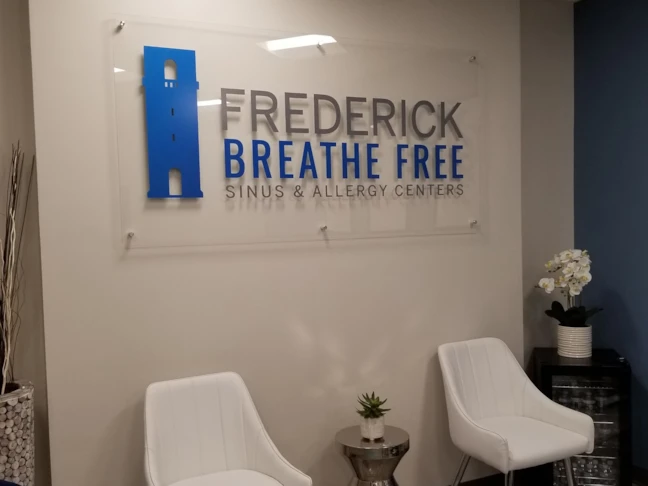 Printed Logo on Clear Acrylic with Standoffs