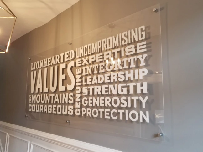 Acrylic Signs