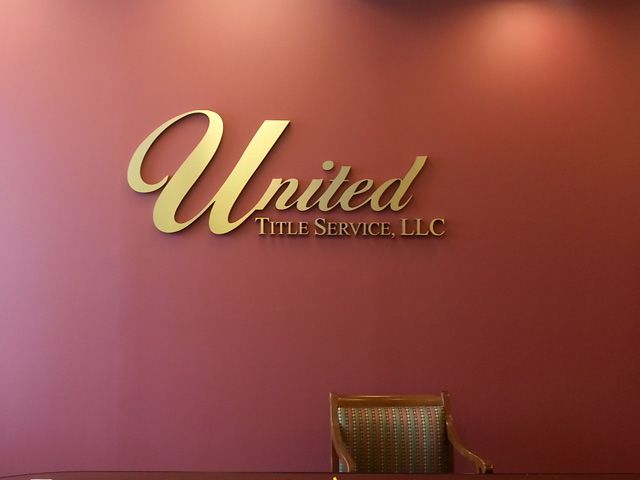 Fome Letters with Laminate Faces