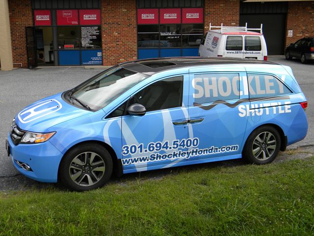 Full Van Wrap for Shockley Honda