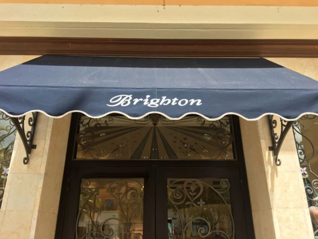 Entrance Awning to Brighton Collectibles 