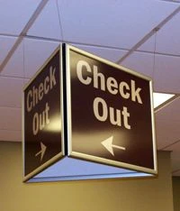 Indoor Plastic Signs