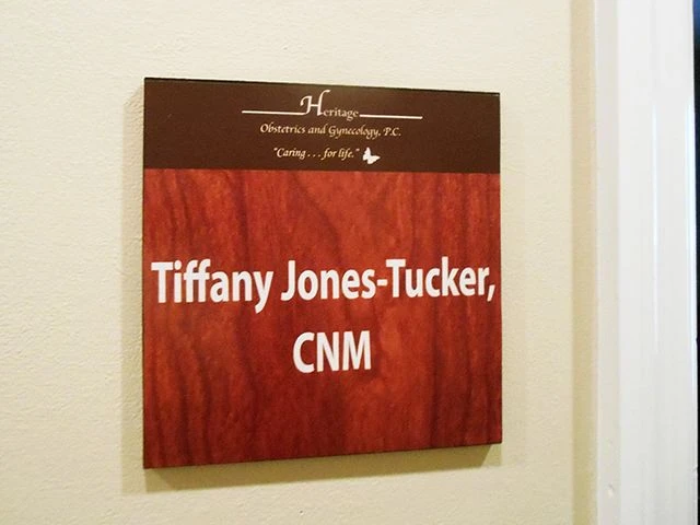 Indoor Plastic Signs
