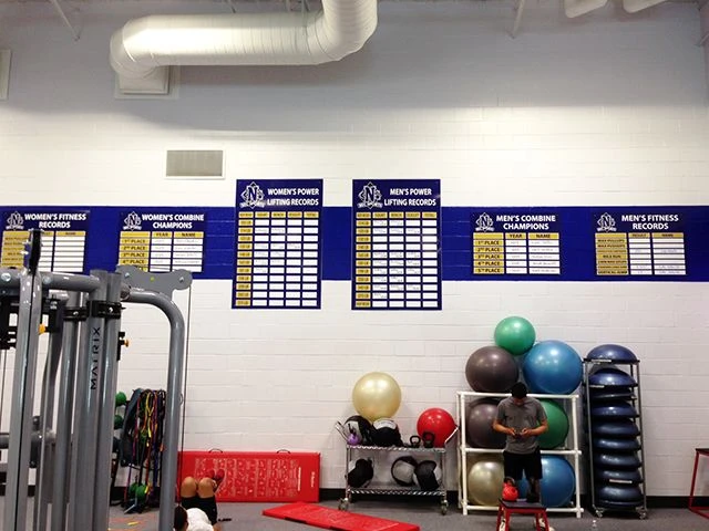 Indoor Plastic Signs