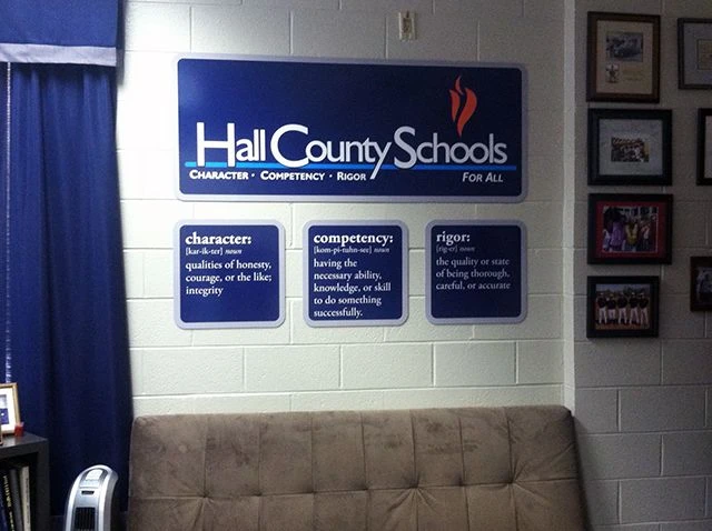 Indoor Plastic Signs