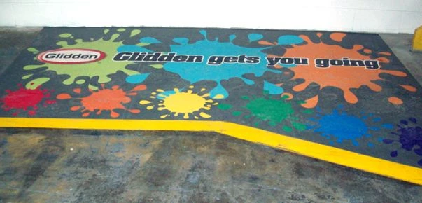 Indoor Floor Graphics