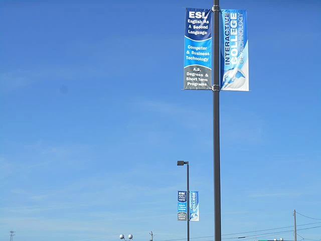Outdoor Pole Banners
