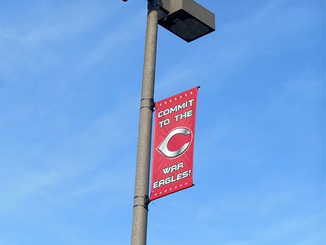Outdoor Pole Banners