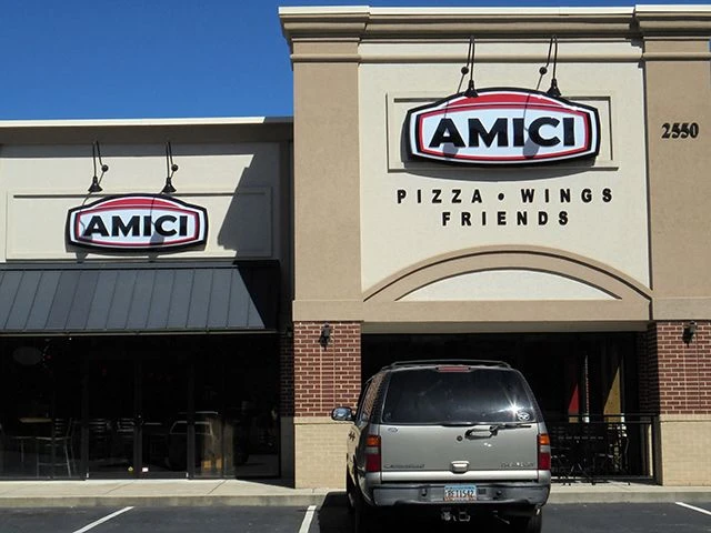 Lighted Signs - Outdoor