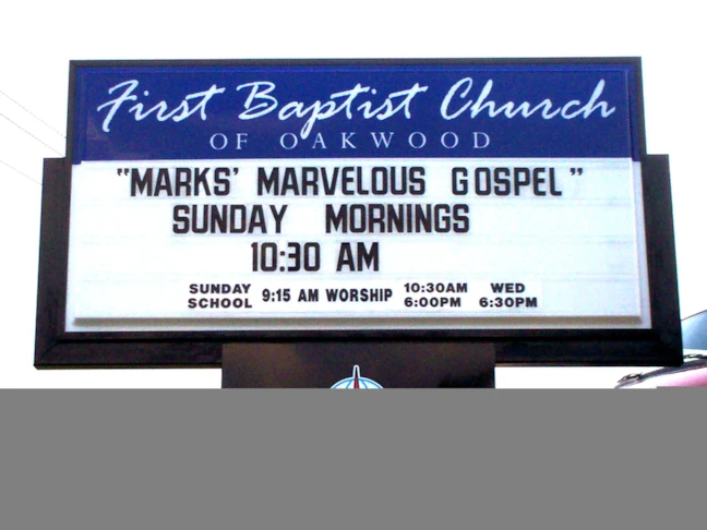 Lighted Signs - Outdoor
