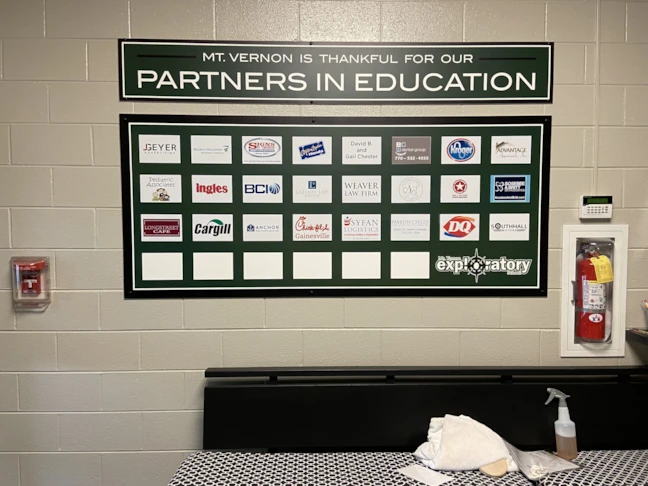 Indoor Plastic Signs