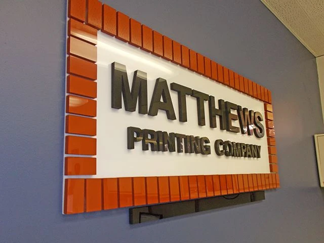 Indoor Dimensional Lettering