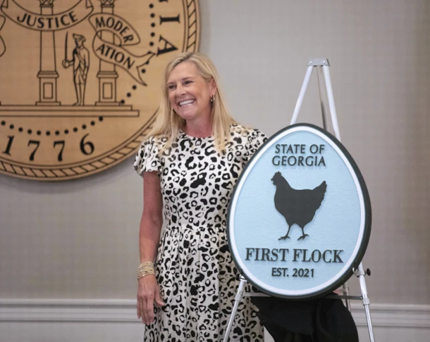 Sandblasted for First Flock Georgia