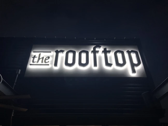 Lighted Signs - Outdoor
