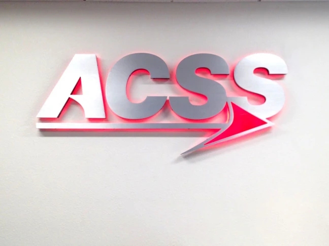 ACSS 3D LED Illuminated Lobby Sign